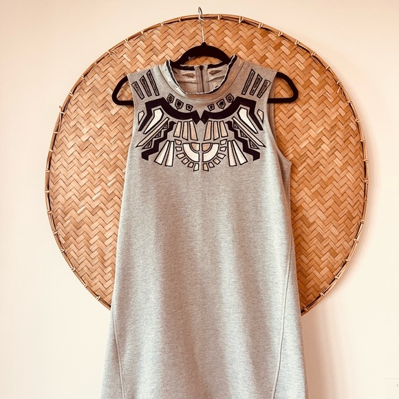 WOMEN’S SEA NEW YORK TUNIC DRESS WITH STYLISH CUTOUT’S - Picture 3 of 11